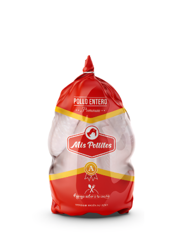 Pollo Entero En Bolsa al mayor